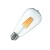 Żarówka LED E27 Filament 6W łezka biała ciepła