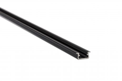 Profil aluminiowy anodowany 2m typ B czarny