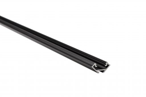 Profil aluminiowy anodowany narożny 2m typ C czarny