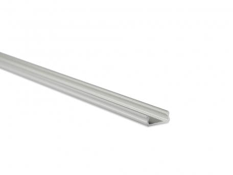 Profil aluminiowy anodowany 2m typ D srebrny