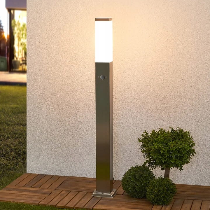 Lampa Ogrodowa słupek 65 cm E27 z czujnikiem ruchu