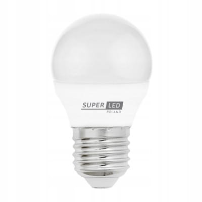 Żarówka LED E27 4W biała zimna