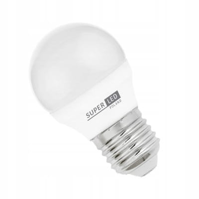 Żarówka LED E27 4W biała zimna