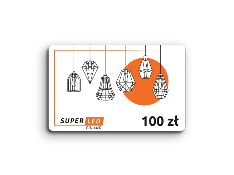 Karta podarunkowa SuperLED 100 zł