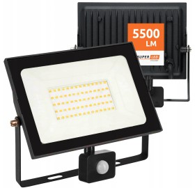 Naświetlacz LED 50W z czujnikiem ruchu