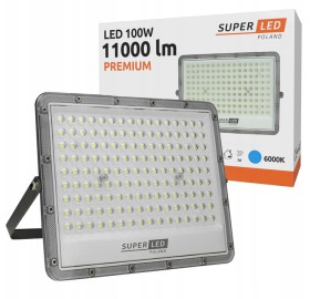 Naświetlacz LED Slim 100W 5500lm PREMIUM