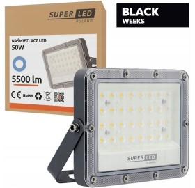 Naświetlacz LED Slim 50W PREMIUM