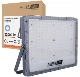 Naświetlacz LED Slim 200W 22000lm PREMIUM