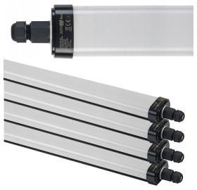 4x Oprawa natynkowa, hermetyczna LED 120 cm 40W 4400lm SuperLED