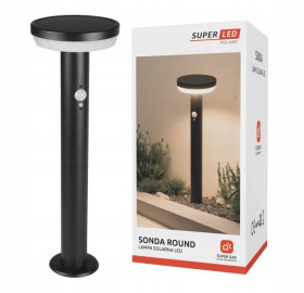 Lampa ogrodowa LED SOLARNA 600 lm SŁUPEK OGRODOWY 50 cm PREMIUM