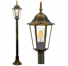 Lampa ogrodowa MONA patyna