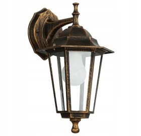 Lampa ogrodowa zewnętrzna kinkiet ogrodowy latarnia E27 IP44 Retro