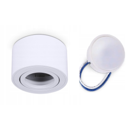 Oprawa natynkowa SPOT Biała + 5W Biała Neutralna