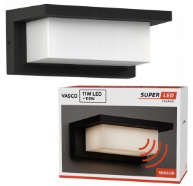 Lampa elewacyjna VASCO LED 11W z czujnikiem
