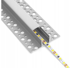 Profil LED aluminiowy do płyt GK gipsowych Natynkowy 2m regips szeroki