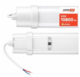 Lampa LED Natynkowa Panel 150 cm 80W 10800 lm Oprawa do Garażu Warsztatu