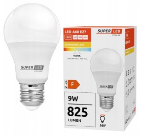 Żarówka LED E27 9W 810lm biała neutralna