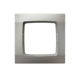 KARO Ramka pojedyncza Srebrny perłowy - R-1S/43
