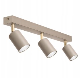 Lampa sufitowa Spoti Ecru 3x GU10 SuperLED