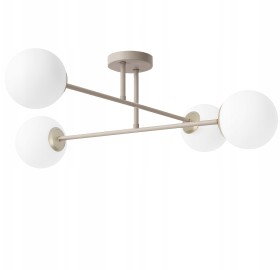Lampa sufitowa Sphere Ecru 4x E27 SuperLED
