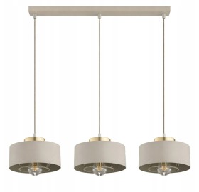 Lampa sufitowa Sisu Ecru 3x E27 SuperLED
