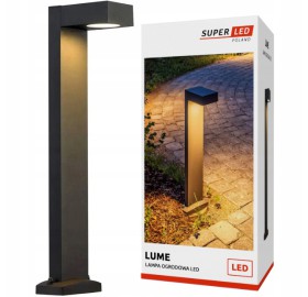 Lampa ogrodowa stojąca LED 11W Słupek ogrodowy 75 cm PREMIUM POZWROTOWY