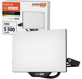 Halogen Naświetlacz Lampa LED 50W 55000 lm 6000K barwa zimna Premium