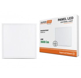 Panel LED 60 cm 40W biały zimny Pozwrotowy