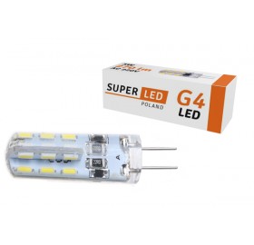 Żarówka LED G4 3W silikon AC 230V biały ciepły