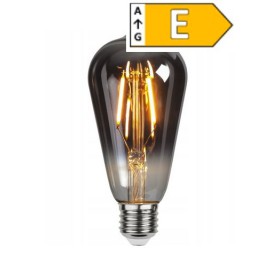 Żarówka LED E27 Filament 6W ST64 Smoke