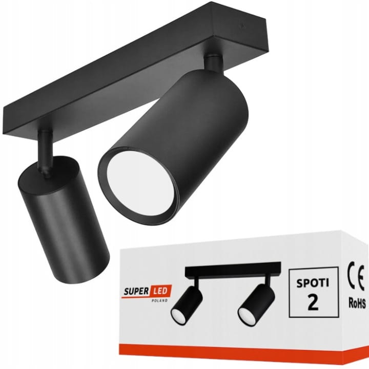Lampa natynkowa SPOTI 2xGU10